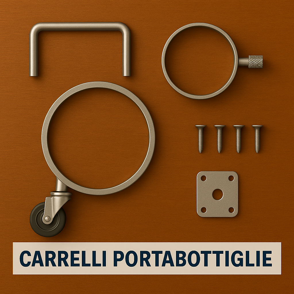 Carrelli portabottiglie