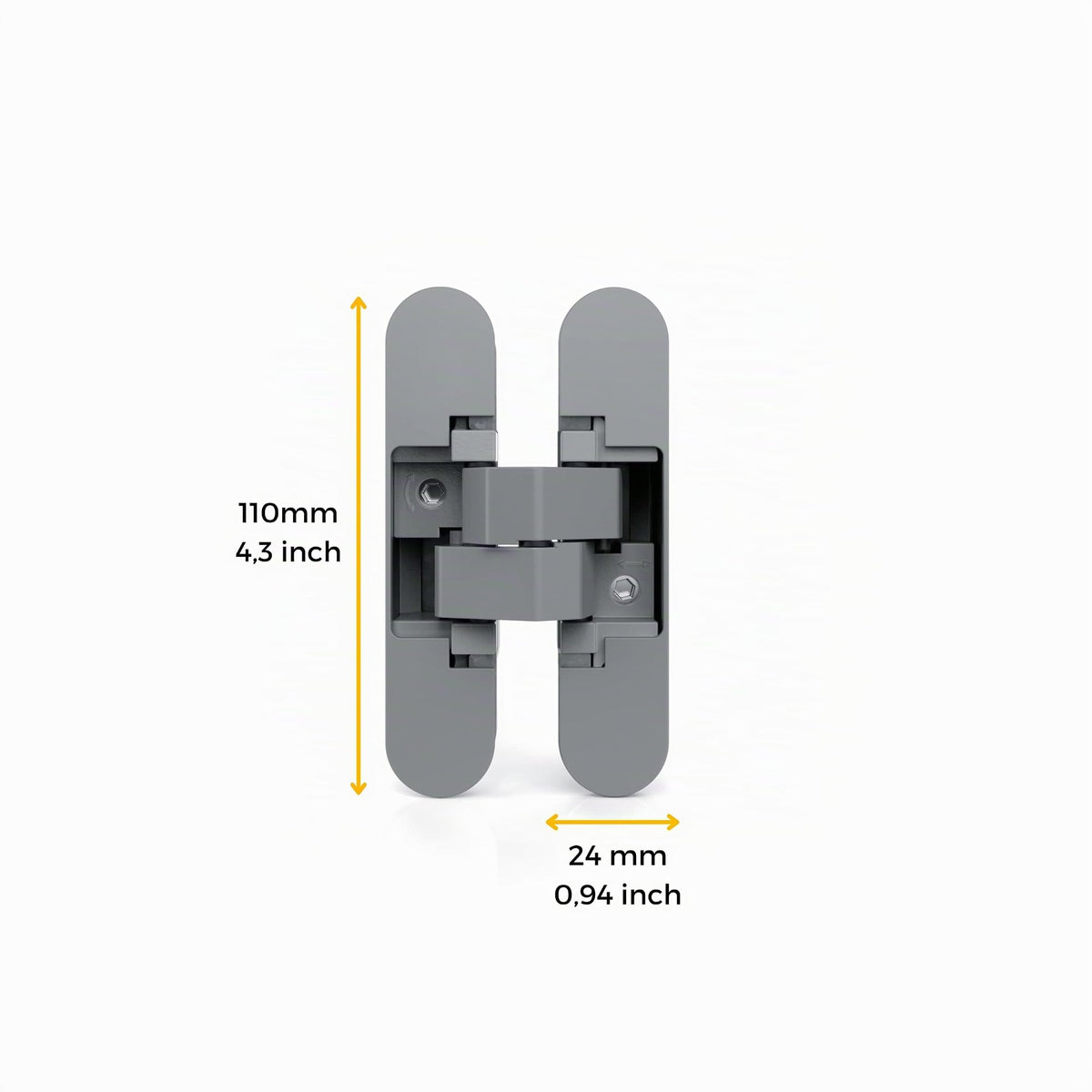 DACAN PROTECTION - Cerniere invisibili per porte di passaggio