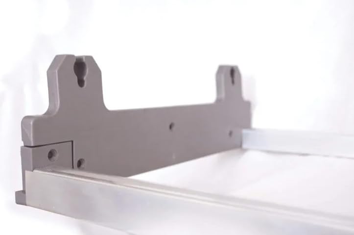 DACAN PROTECTION Telaio per Scolapiatti da 86 cm - Regolabile in Alluminio, Adatto per Pensili da 90 cm, salvaspazio. profondità regolabile da 295 a 395 mm, antiruggine