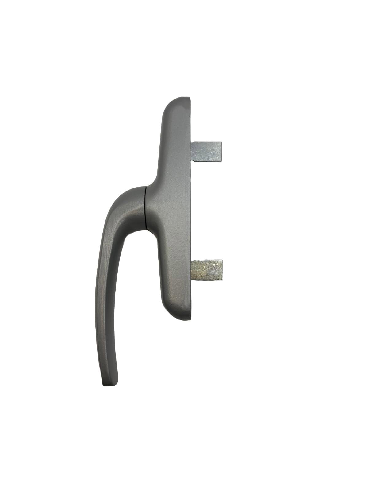 DACAN PROTECTION Cremonese per Interno in Alluminio Verniciato – Maniglia Moderna per Finestre – Forma Rettangolare o a L – Resistente e Facile da Montare