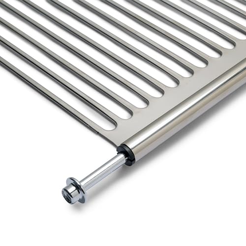 DACAN PROTECTION Scolapiatti Drynox pensile per piatti e bicchieri, per mobile di lunghezza 90cm (835mm e 885mm), lunghezza 80cm (735mm e 785mm), lunghezza 60cm (535mm e 585mm) finitura cromata, Acciaio