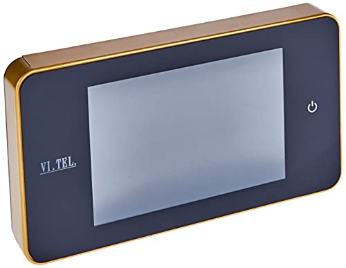 VI.TEL. E0378 40 Spioncino Digitale 4.0", Oro