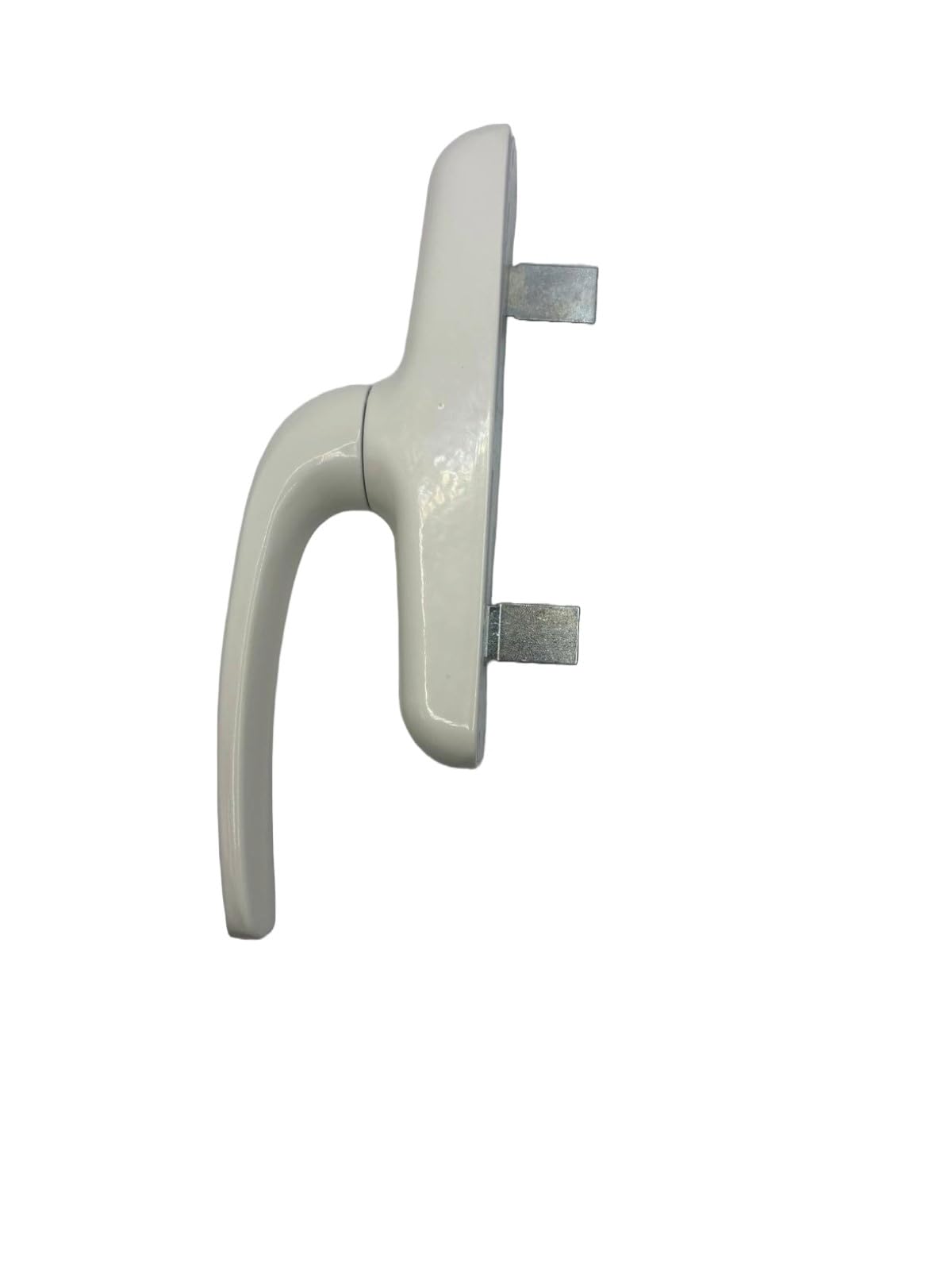 DACAN PROTECTION Cremonese per Interno in Alluminio Verniciato – Maniglia Moderna per Finestre – Forma Rettangolare o a L – Resistente e Facile da Montare