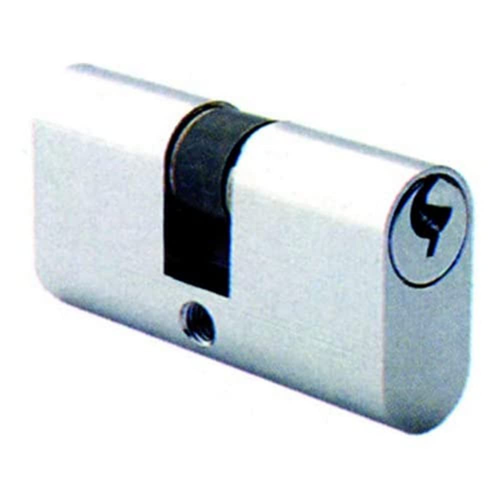 Cilindro ovale VI.TEL. mm 54 (27+27) cromo satinato