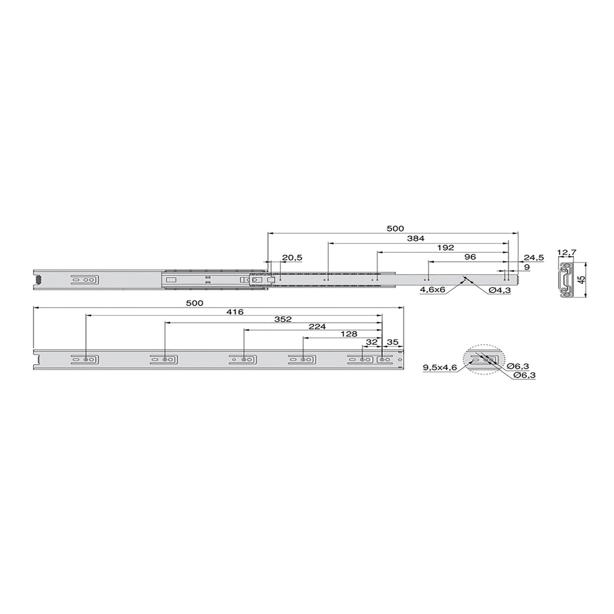 DACAN PROTECTION Guide per cassetti
