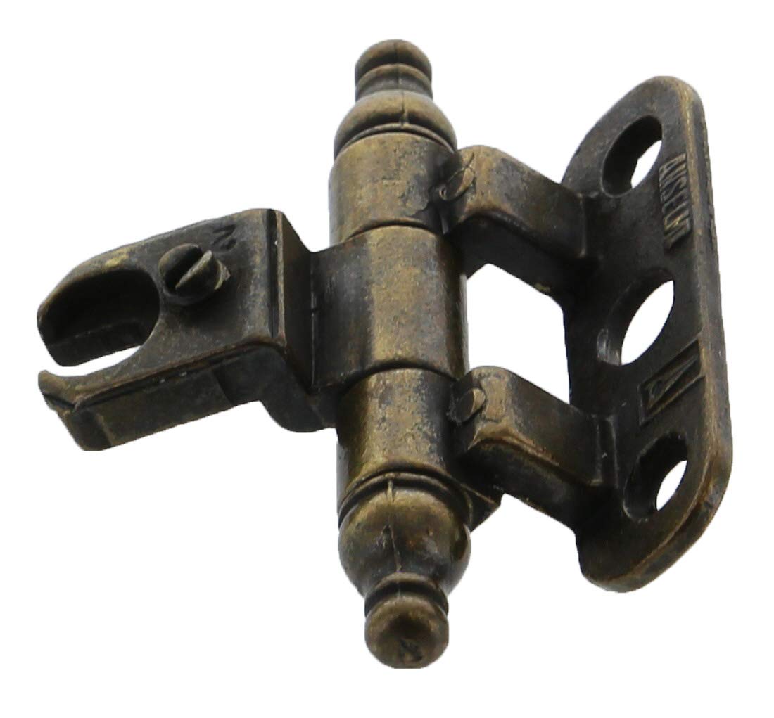Q.TA'. 10 CERNIERA P/MOBILI A0059 BRONZO ANTIC 46X14 MM*