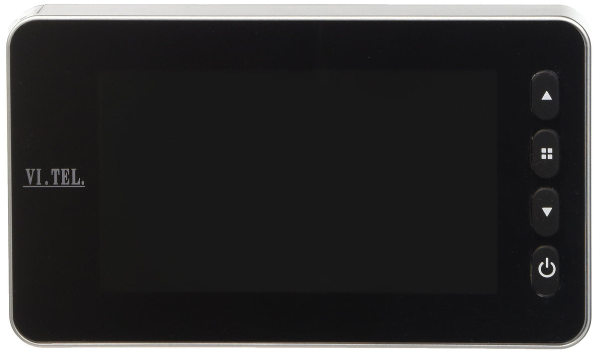 VI.TEL. E0393 12 Spioncino Digitale 4.3" con Sensore di Movimento, Argento
