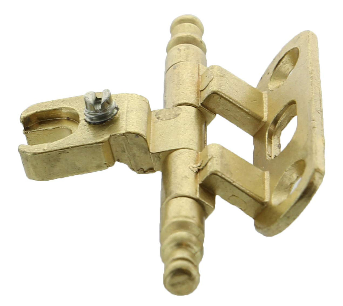 Q.TA'. 10 CERNIERA P/MOBILI A0058 OTTONATO 46X14 MM*