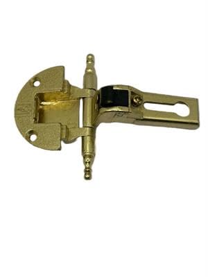 Cerniera per Ante con Battuta – Scodellino Foro Ø35 mm – Chiusura con Cricchetto a Molla – Cerniera per Mobili da Cucina, Armadi e Pensili – Installazione Parziale o Totale Incassata