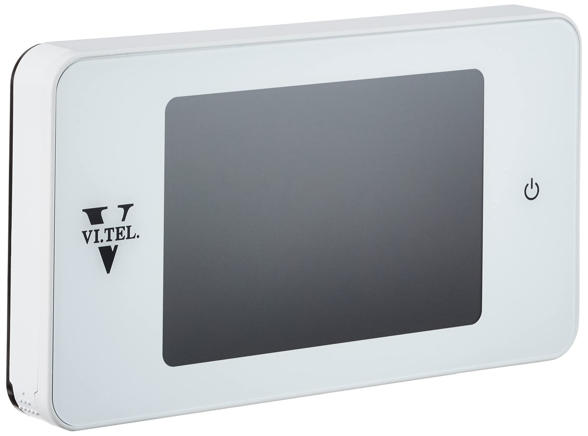 Vi.Tel. E0378 60 Spioncino Digitale, Bianco, 4"