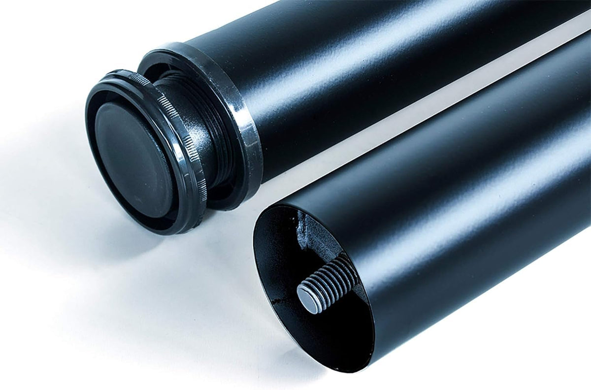 DACAN PROTECTION Kit Gambe regolabili per tavolo Ø60x710mm, set da 4 piedi per tavolo in acciaio altezza regolabile 710-730mm