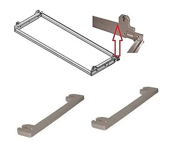 DACAN PROTECTION Telaio per Scolapiatti da 86 cm - Regolabile in Alluminio, Adatto per Pensili da 90 cm, salvaspazio. profondità regolabile da 295 a 395 mm, antiruggine