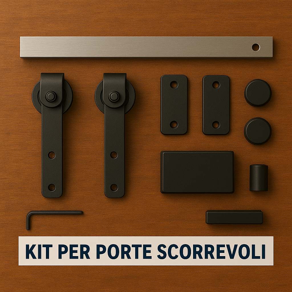 Kit per porte scorrevoli