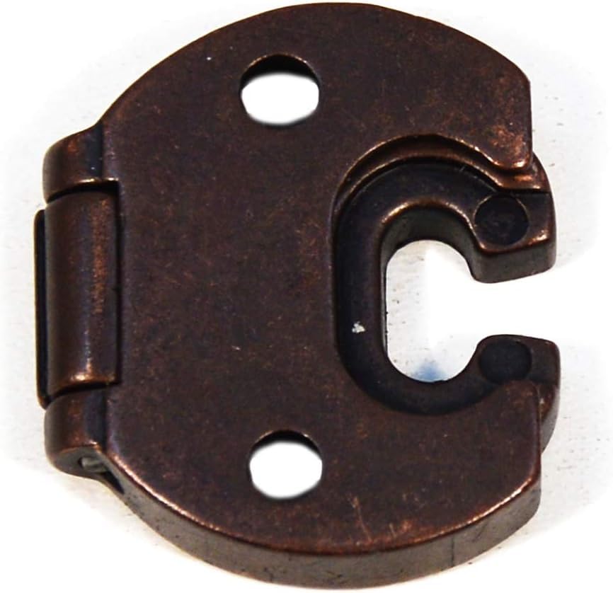 Set di 4 Cerniere Vintage in Bronzo 32x50 mm – Per Porte e Mobili Antichi, Stile Retrò