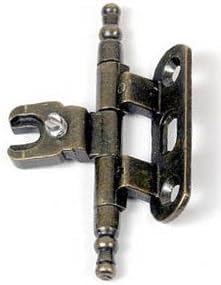 Cerniera mobili antichi – Struttura Robusta in Zama, Finitura Elegante per Mobili Classici e Vintage