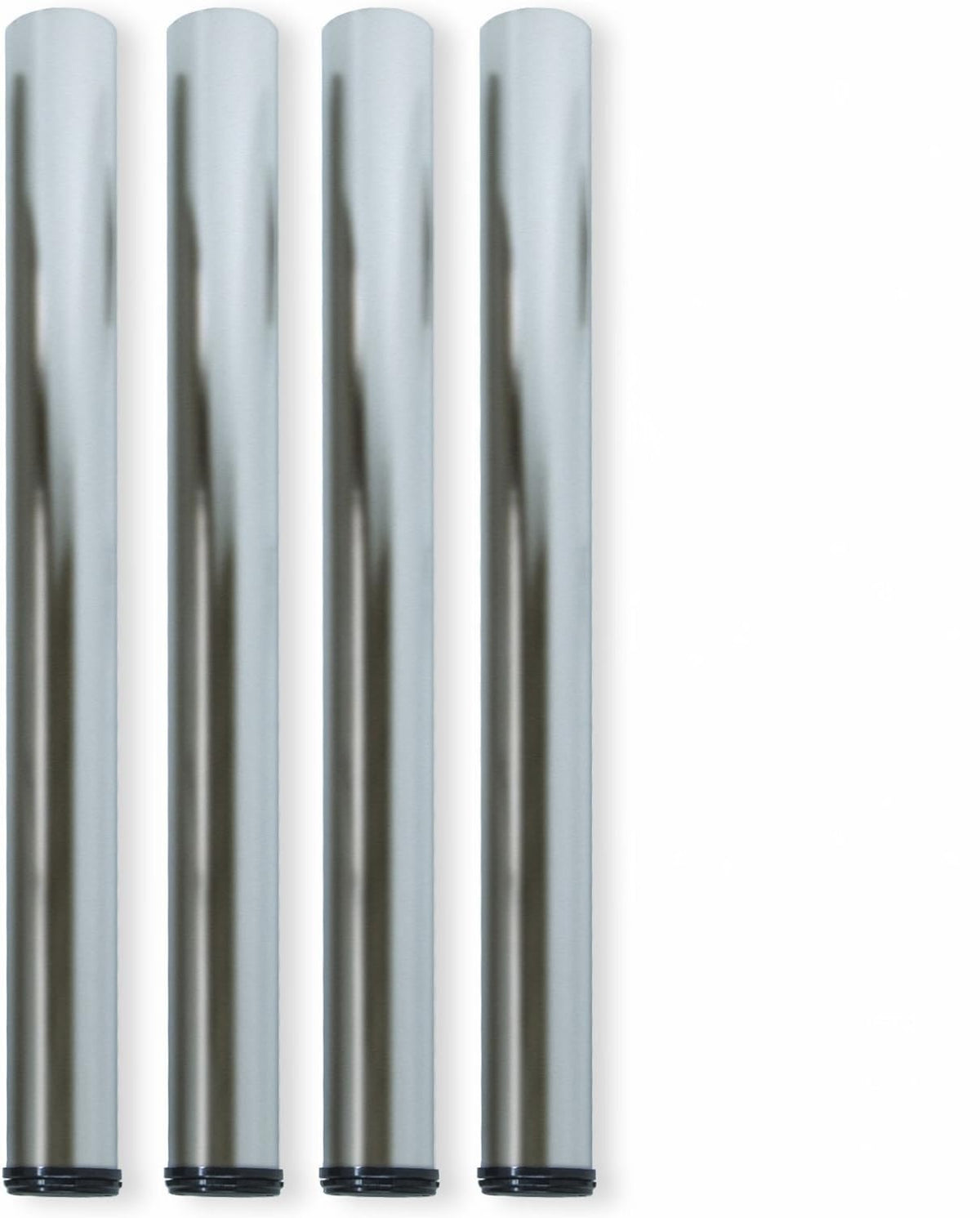 DACAN PROTECTION Kit Gambe regolabili per tavolo Ø60x710mm, set da 4 piedi per tavolo in acciaio altezza regolabile 710-730mm
