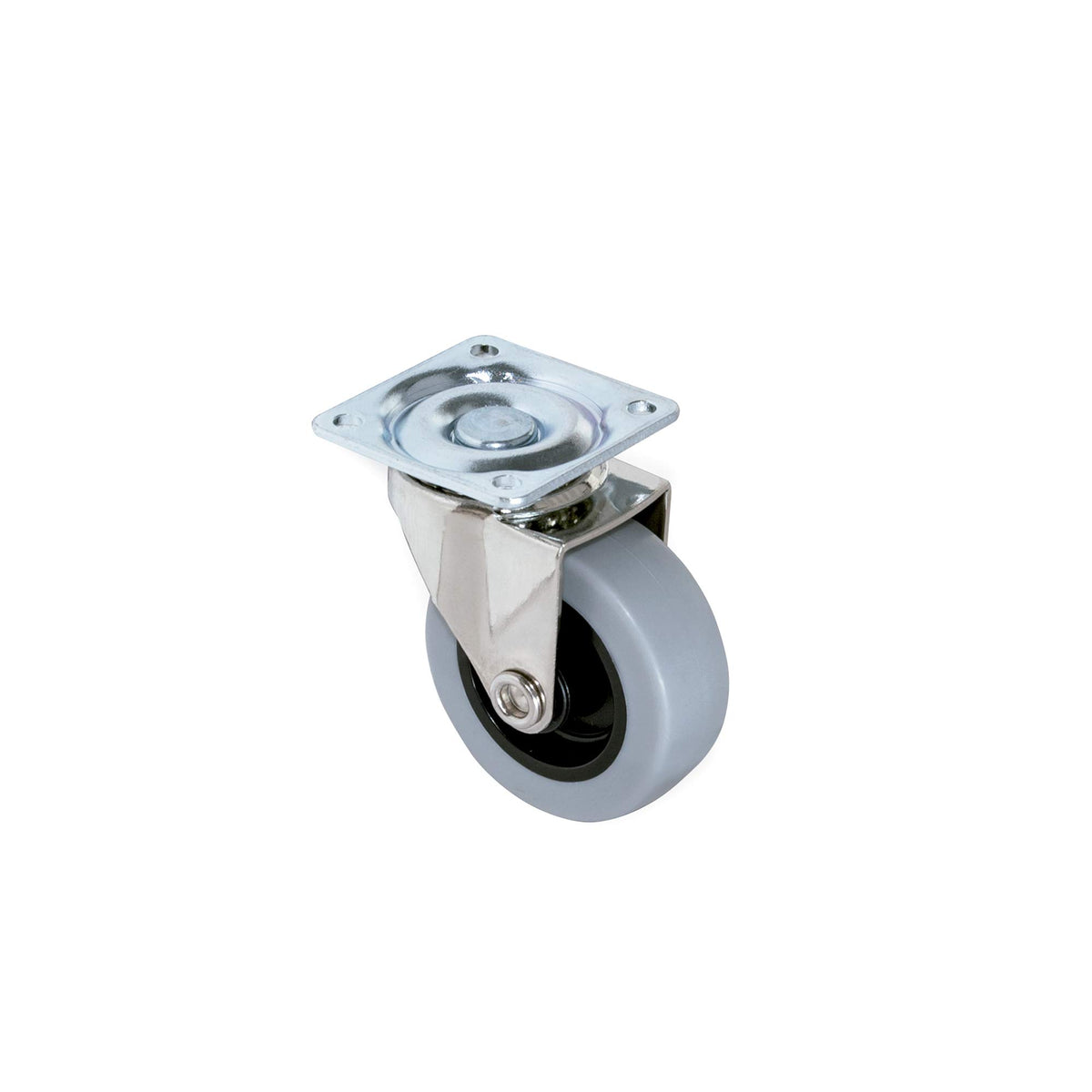 DACAN PROTECTION - Set di 4 rotelle diametro 50 mm: 2 ruote con freno e 2 ruote senza freno