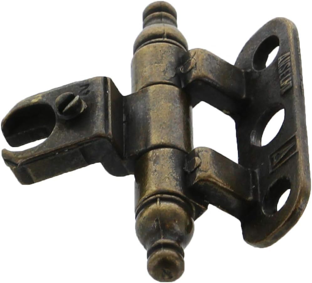 Q.TA'. 10 CERNIERA P/MOBILI A0059 BRONZO ANTIC 46X14 MM*