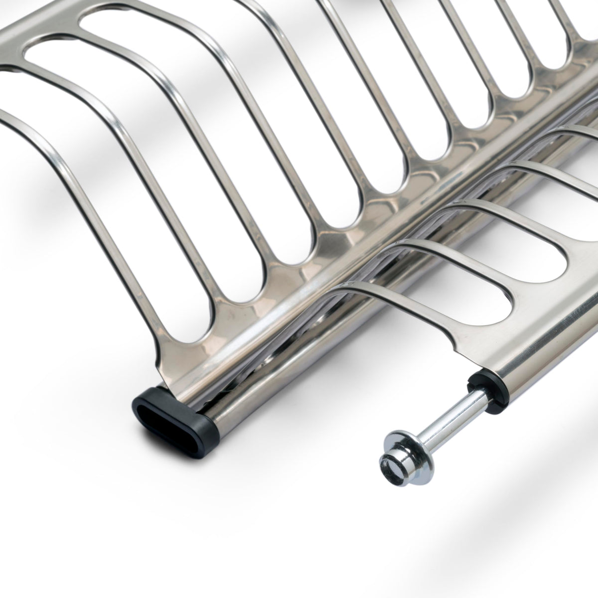 DACAN PROTECTION Scolapiatti Drynox pensile per piatti e bicchieri, per mobile di lunghezza 90cm (835mm e 885mm), lunghezza 80cm (735mm e 785mm), lunghezza 60cm (535mm e 585mm) finitura cromata, Acciaio