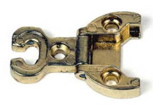 CERNIERE PER MOBILI ART.A0054 OTTONATA PZ.10