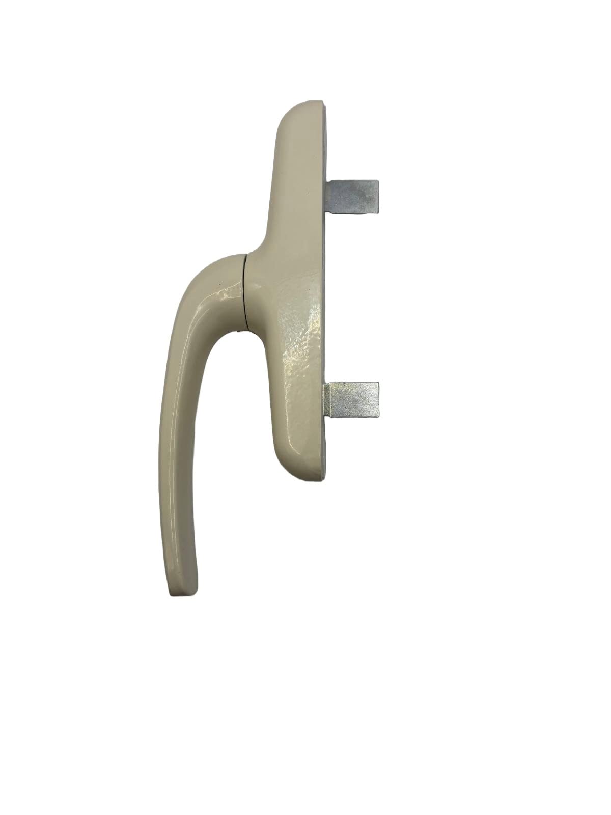 DACAN PROTECTION Cremonese per Interno in Alluminio Verniciato – Maniglia Moderna per Finestre – Forma Rettangolare o a L – Resistente e Facile da Montare