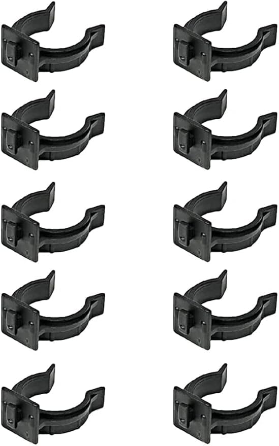 DACAN PROTECTION Ganci per Zoccolo Cucina - Gancio Battiscopa Zoccolino Cucina in ABS - Kit - Facili da Installare, Clip Universali